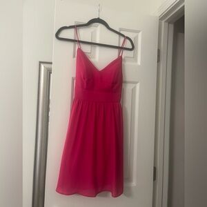 Teeze Me Vibrant Pink Mini Dress